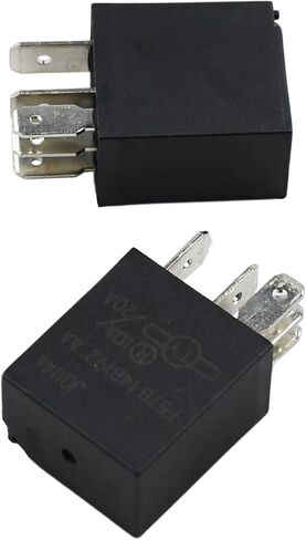 F57B14B192AA مرحل 10A/ 20A 12V 5 دبابيس مرحل سيارات متعدد الأغراض متوافق مع Ford Toyota Cadillac A/C التحكم في القابض، مراوح التبريد الكهربائية، مضخات الوقود، حجرة المحرك قطعتان in Saudi Arabia
