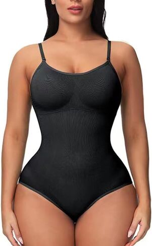 Shapewear Bodysuit for Women Tummy Control Seamless Brief Thong Body Shaper Tank Top in Saudi Arabia