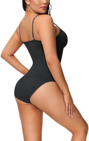 Shapewear Bodysuit for Women Tummy Control Seamless Brief Thong Body Shaper Tank Top in Saudi Arabia