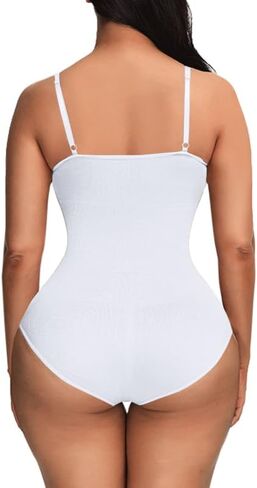 Shapewear Bodysuit for Women Tummy Control Seamless Brief Thong Body Shaper Tank Top in Saudi Arabia