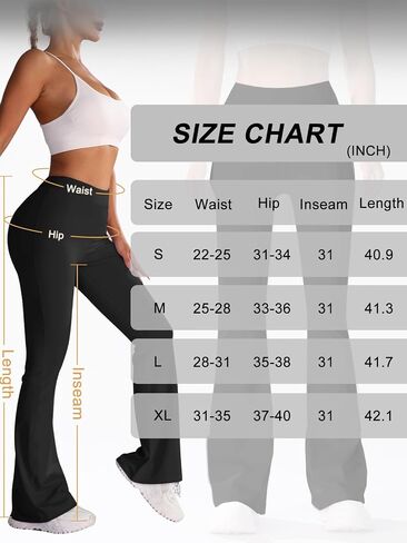 Scrunch V Back Flare Leggings for Women High Waist Stretch Butt Lifting Workout Pants Slim Fit Bell Bottom Leggings in Saudi Arabia