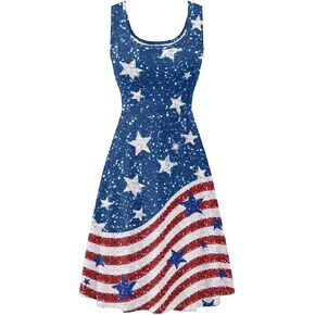فستان الشمس للسيدات مقاس كبير XS-4XL ملابس صيفية غير رسمية للسفر فستان الشمس بطول الركبة مع جيوب in Kuwait
