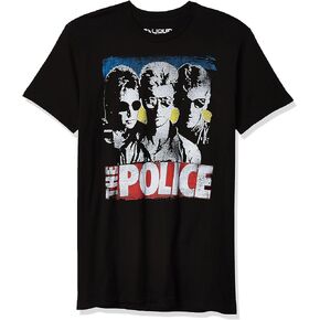 Liquid Blue Men's The Police Greatest Hits Short Sleeve T-Shirt