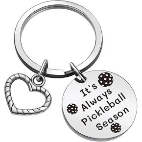 Pickleball Gift Sports Fan Keychain Son Keychain Grandson Gift Sports Fan Gift Best Fiend Keychain