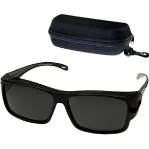 ETP Polarized Wear Over Glasses| Sunglasses with Case | Wraparound Sunglasses
