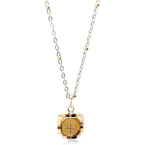 Moivita Chinese Character 3D Square Pendant - Blessings of Peace, Safety, Joy, and Happiness