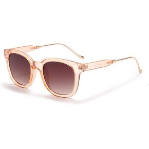 Dollger Retro Square Sunglasses for Women Classic Trendy Large Sunglasses Designer Ladies Shades UV400 Protection
