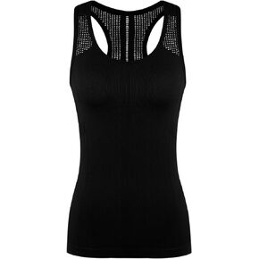 Yoga Tops for Women Cute Workout Tank Tops Activerwear Racerback Laser Cut Tank Running Sports Shirts