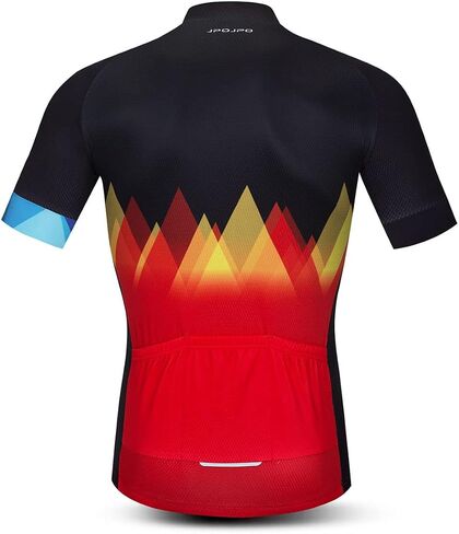 Cycling Jersey Men, Short Sleeve Mountain Bike Shirt Bicycle Clothing for Riding Biking Biker MTB Cyclist Dirt BMX Road in Saudi Arabia