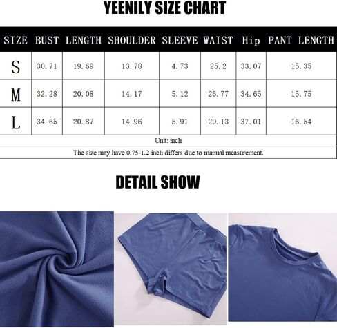 ملابس نسائية مكونة من قطعتين بأكمام قصيرة وقميص ضيق وقميص علوي عالي الخصر للتمرين مجموعات ملابس الشارع in Kuwait