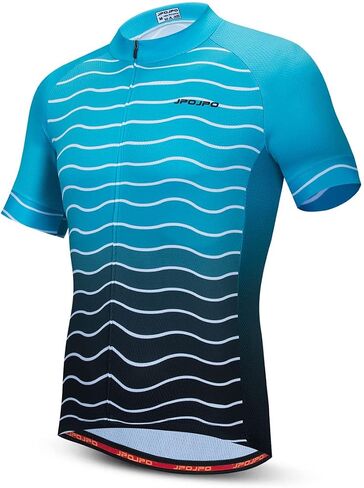 Cycling Jersey Men, Short Sleeve Mountain Bike Shirt Bicycle Clothing for Riding Biking Biker MTB Cyclist Dirt BMX Road in Saudi Arabia
