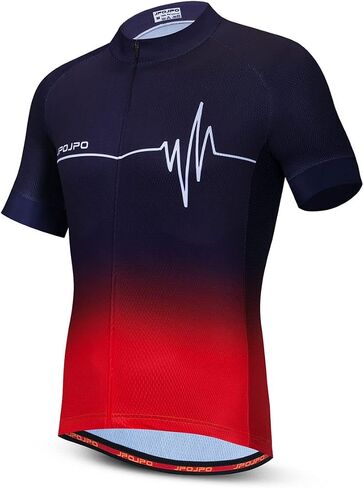 Cycling Jersey Men, Short Sleeve Mountain Bike Shirt Bicycle Clothing for Riding Biking Biker MTB Cyclist Dirt BMX Road in Saudi Arabia
