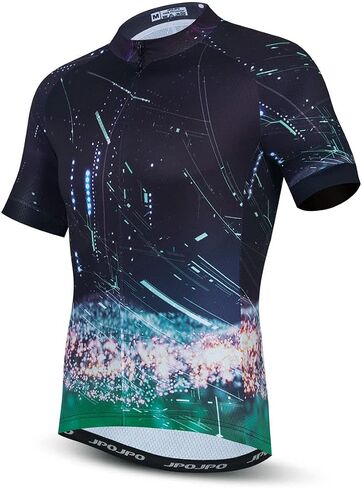 Cycling Jersey Men, Short Sleeve Mountain Bike Shirt Bicycle Clothing for Riding Biking Biker MTB Cyclist Dirt BMX Road in Saudi Arabia