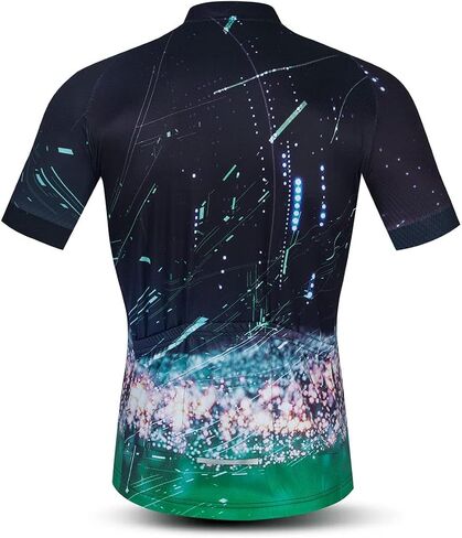 Cycling Jersey Men, Short Sleeve Mountain Bike Shirt Bicycle Clothing for Riding Biking Biker MTB Cyclist Dirt BMX Road in Saudi Arabia