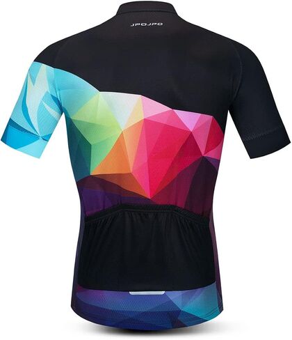 Cycling Jersey Men, Short Sleeve Mountain Bike Shirt Bicycle Clothing for Riding Biking Biker MTB Cyclist Dirt BMX Road in Saudi Arabia
