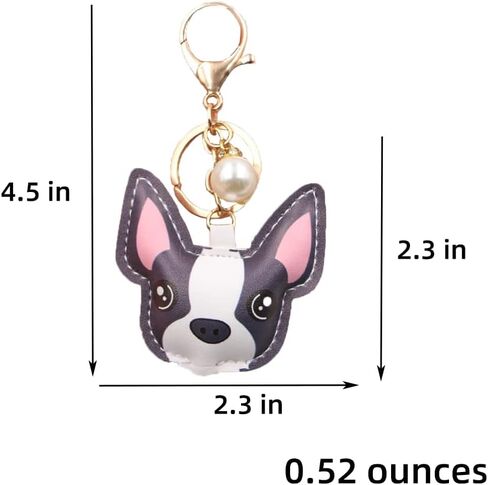 جينزوفيز سلسلة مفاتيح بدلاية من جلد البولي يوريثين للنساء والفتيات والصديقات، تعليقة حقيبة، سلسلة مفاتيح لمفاتيح السيارة، هدية لها in Kuwait