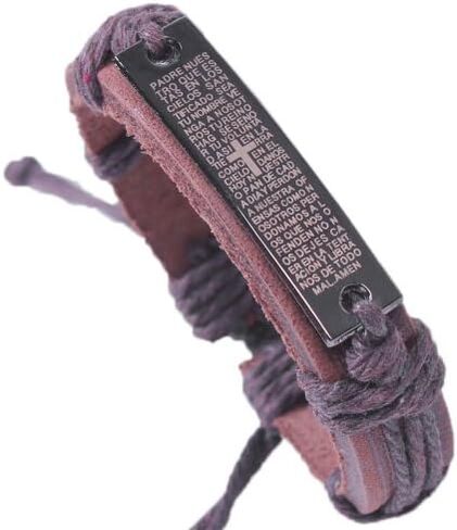 3 قطع سوار متقاطع ديني مسيحي قابل للتعديل، هدايا تأكيد للرجال المراهقين in Kuwait