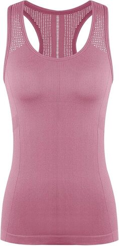 قمصان اليوغا للنساء لطيف تجريب تانك القمم Activerwear Racerback الليزر قطع تانك قمصان رياضية للجري in Kuwait