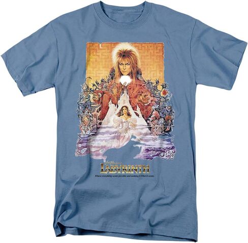 Popfunk Classic Labyrinth David Bowie Goblin King Movie T Shirt & Stickers in Saudi Arabia