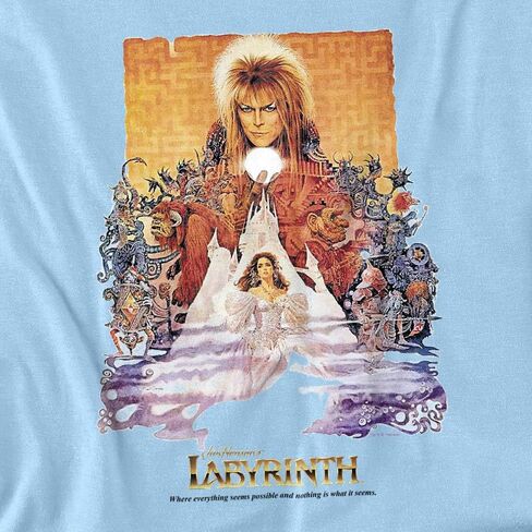 Popfunk Classic Labyrinth David Bowie Goblin King Movie T Shirt & Stickers in Saudi Arabia