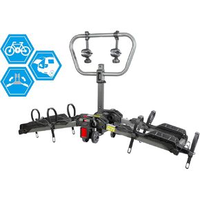 BUZZRACK E-Scorpion H2 2-Electric Bikes Platform Hitch Rack｜Fits 2" Receivers