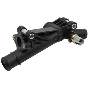 Engine Coolant Water Outlet Connection w/Sensor Compatible with Escape 2013-2016 Fusion 13-14 Fiesta 14-19, 902-1084 RH-225 BM5Z-8592-D BM5Z-8592-A