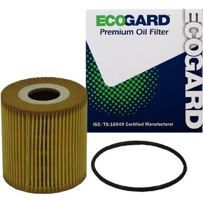 ECOGARD X5315 Premium Cartridge Engine Oil Filter for Conventional Oil Fits Volvo S60 2.5L 2003-2009, V70 2.4L 1999-2007, XC70 2.5L 2003-2007, XC90 2.5L 2003-2006, S60 2.4L 2001-2009