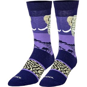 Cool Socks, Wild African Safari, Jungle Animal Prints, Funny Dress Socks, Adult