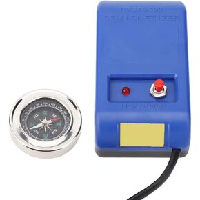 Watch Demagnetizer, Professional Electrical Watch Repair Degaussing Tool, with Compass(US Plug)
