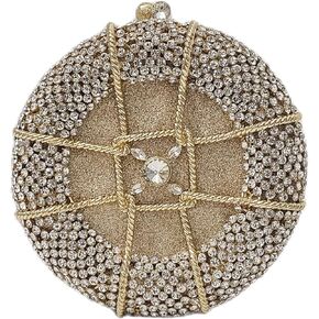 Novelty Tires Shape Rhinestone Clutch Women Cocktail Evening Bags Party Crystal Purses Handbag