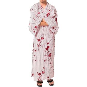 Dita Tokyoin Traditional Made In Japan Cotton Yukata Robe (Japanese Pajama Kimono) Easy Wearing set2