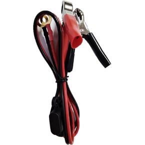 Ring Terminal Harness with Alligator Clamp (2ft)