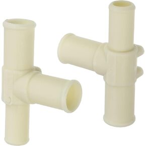 2Pcs Heater Water Pipe for Toyota RAV4 2006 2007 2008 2009 Heater Hose Tee Heater Pipe T-Connector Replace 87248-20380 8724820380 silicone pipe