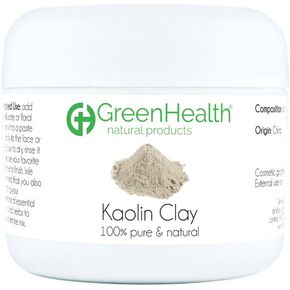 GreenHealth Kaolin Clay Powder - 100% Pure & Natural (3 oz)