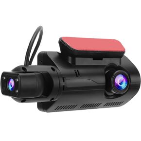 Pomya Smart Rearview Mirror for Cars Trucks,Dash Cam Dual Dashboard Camera 170° Wide Angle Car Driving Recorder Support 32GB Driving Recorder Car Dash Cam