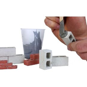 Acacia Grove Mortar for Miniature Cinder Blocks and Red Bricks - 4oz