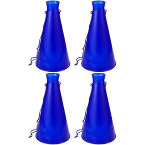 Sosoport 4pcs Cheering Horn Cheer Megaphone Sports Football Match Megaphone Sports Game Megaphone Sports Cheer Horn Megaphone Director Prop Kids Toys Plastic Microphone Child Portable