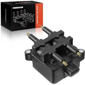A-Premium Ignition Coil Pack Compatible with Subaru Baja 2003-2006 2.4L, Forester 1999-2004 2.5L, Impreza 1999-2004 2.2L 2.5L, Legacy 1997-2005 2.2L 2.5L, Outback 2000-2005 2.5L