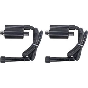 MOTOKU Pack of 2 Ignition Coil for EX500A EX500D Ninja 500 EN500C Vulcan 500 LTD
