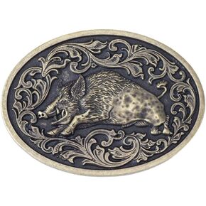 brandname Duolai Retro Imitation Double War Horse Relief Belt Buckle Craft Leather Suitable for 4CM Replacement Belt Buckles