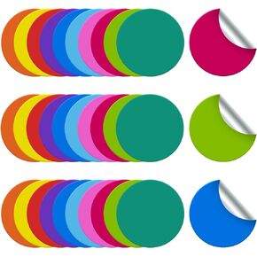 240 Pcs Classroom Floor Dots Multicolor Classroom Spots Stickers for Line up Self Adhesive Vinyl Stickers Floor Markers for Preschool Kindergarten Elementary Teachers (Mixed Color,5 Inch)