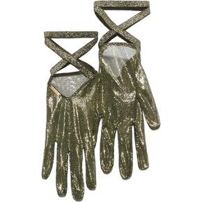 Savage x Fenty Womens Platinum Play Strappy Mesh Gloves