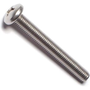 014973200473 Phillips Pan Machine Screws, 1/4-28 x 2, Piece-5