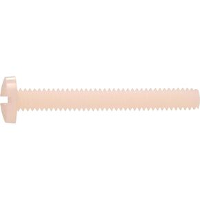 59465 4-40 x 3/8-Inch Nylon Binder Head Machine Screw, 60-Pack
