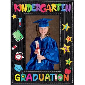 FLYAB Graduation Picture Frame 2024 Congrats Grad Photo Frame High School College Graduation Gifts for Her Him Class of 2024 Graduation Picture Frame for Women Men Girls Boys Daughter Son
