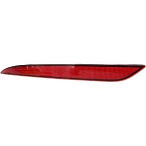 Rear Bumper Reflector for Model 3 2017 to 2023, Red Lens Car Tail Reflector Light, Rear Bumper Lights Replacement for Model 3 (Left 26565 6FV0A)