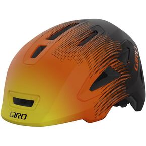 Giro Scamp II Cycling Helmet - Youth Matte Orange Towers X-Small