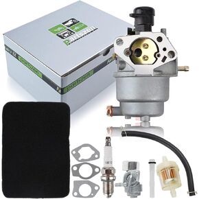 16100-Z5R-U71 8302861 Carburetor with Fuel Filter for Honda GX390 R1 U1 UT1 (BE89F B) 8302861 with Generator Fuel Tank Shut Off Valve