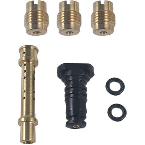 Carburetor Carb Jet Kit Aftermarket Replacement for Predator 212cc Hemi Non-Hemi Carb .035 .036 .037,140 E-Tube,Cover.