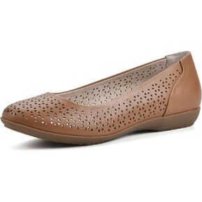 CLIFFS BY WHITE MOUNTAIN Women's Cindy Cushioned Ballet Flat